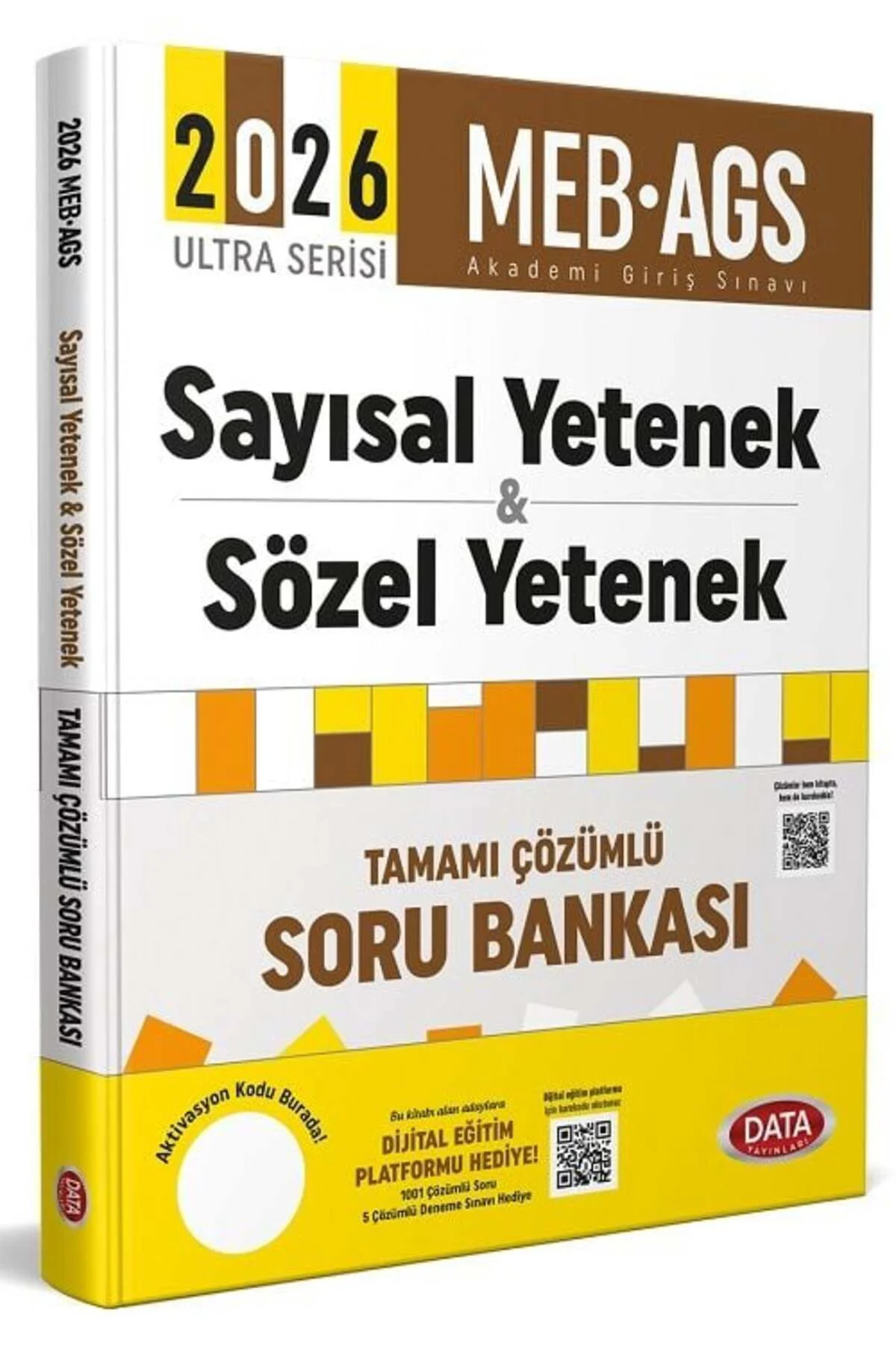 Data 2026 MEB AGS Sayısal-Sözel Yetenek Soru Bankası Çözümlü Ultr