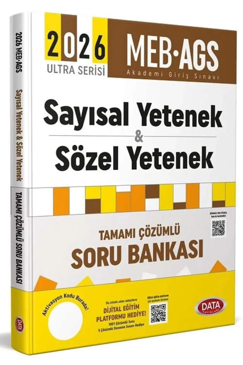 Data 2026 MEB AGS Sayısal-Sözel Yetenek Soru Bankası Çözümlü Ultr