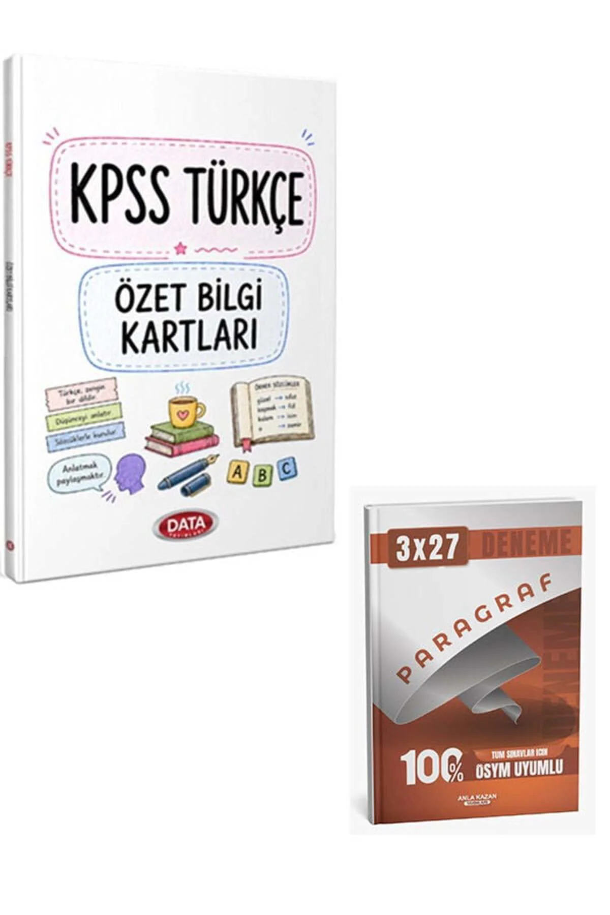 Data 2027 KPSS Türkçe Özet Bilgi Kartları+Anla Kazan Paragraf Deneme
