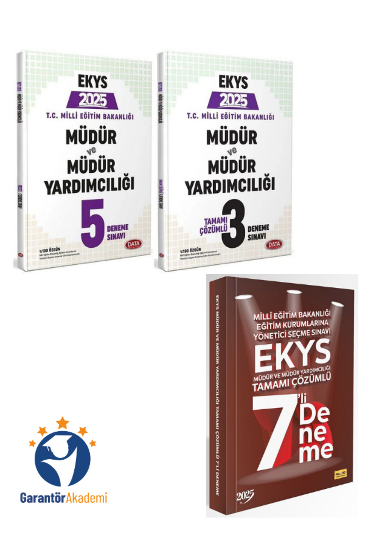 Data 5+3 Deneme 2 li Set+Makro Kitabevi MEB EKYS Müdür ve Yardımc