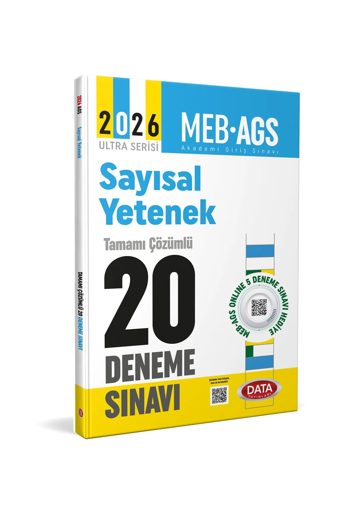 Data MEB-AGS Sayısal Yetenek 20 Deneme Çözümlü Ultra Serisi