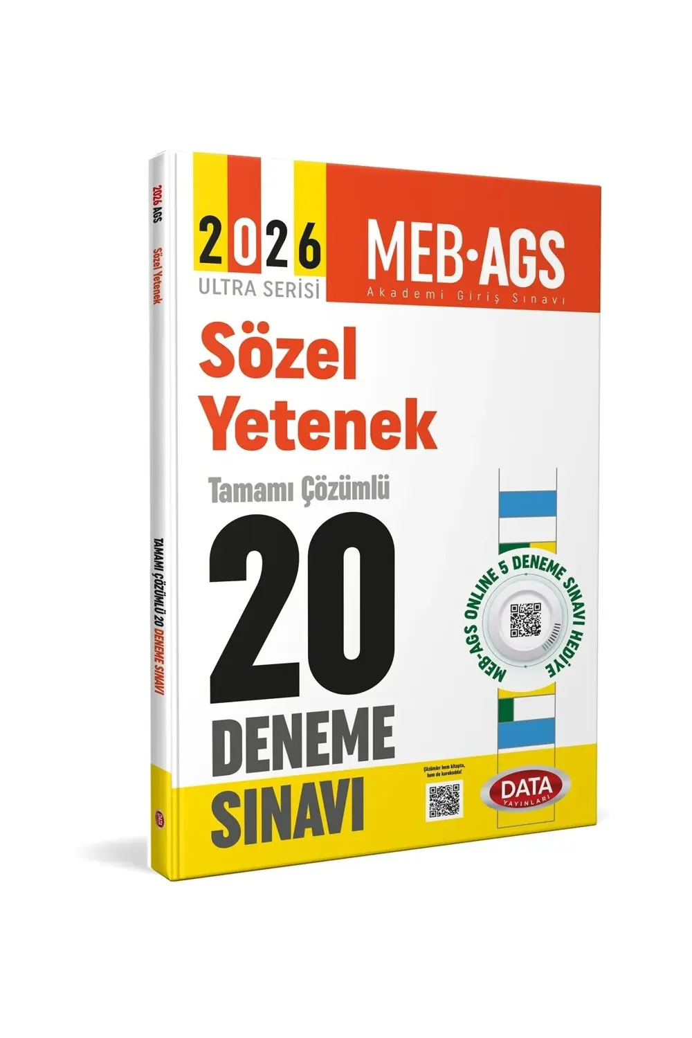 Data MEB-AGS Sözel Yetenek 22 Deneme Çözümlü Ultra Serisi