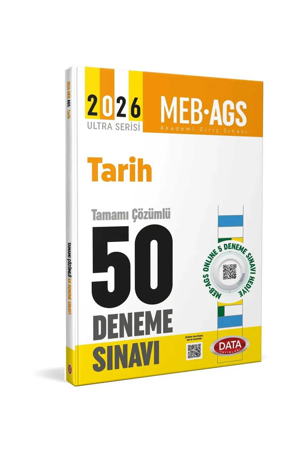 Data MEB-AGS Tarih 50 Deneme Çözümlü Ultra Serisi