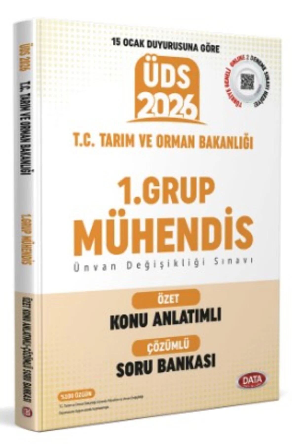 Data Üds Tarım Ve Orman Bakanlığı Mühendis 1. Grup Konu Anlatımlı Soru Bankası 2026