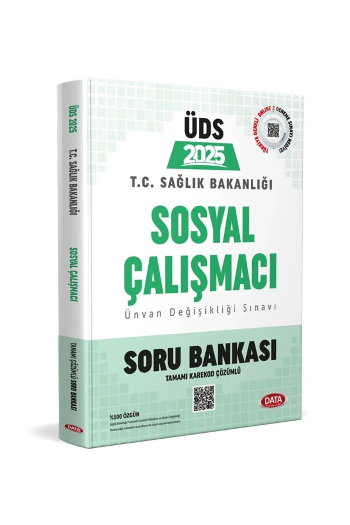 2025 Sağlık Bakanlığı ÜDS Sosyal Çalışmacı Soru Bankası Tamamı Karekod Çözümlü