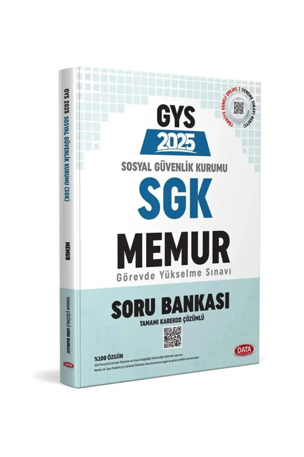 Data Yayınları 2025 Sosyal Güvenlik Kurumu SGK Memur GYS Soru Ban