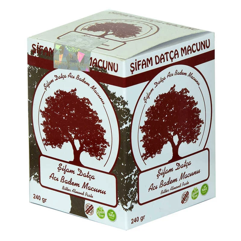 Datça Acı Badem Macunu 240 Gr - Doğal ve Lezzetli Kahvaltılık