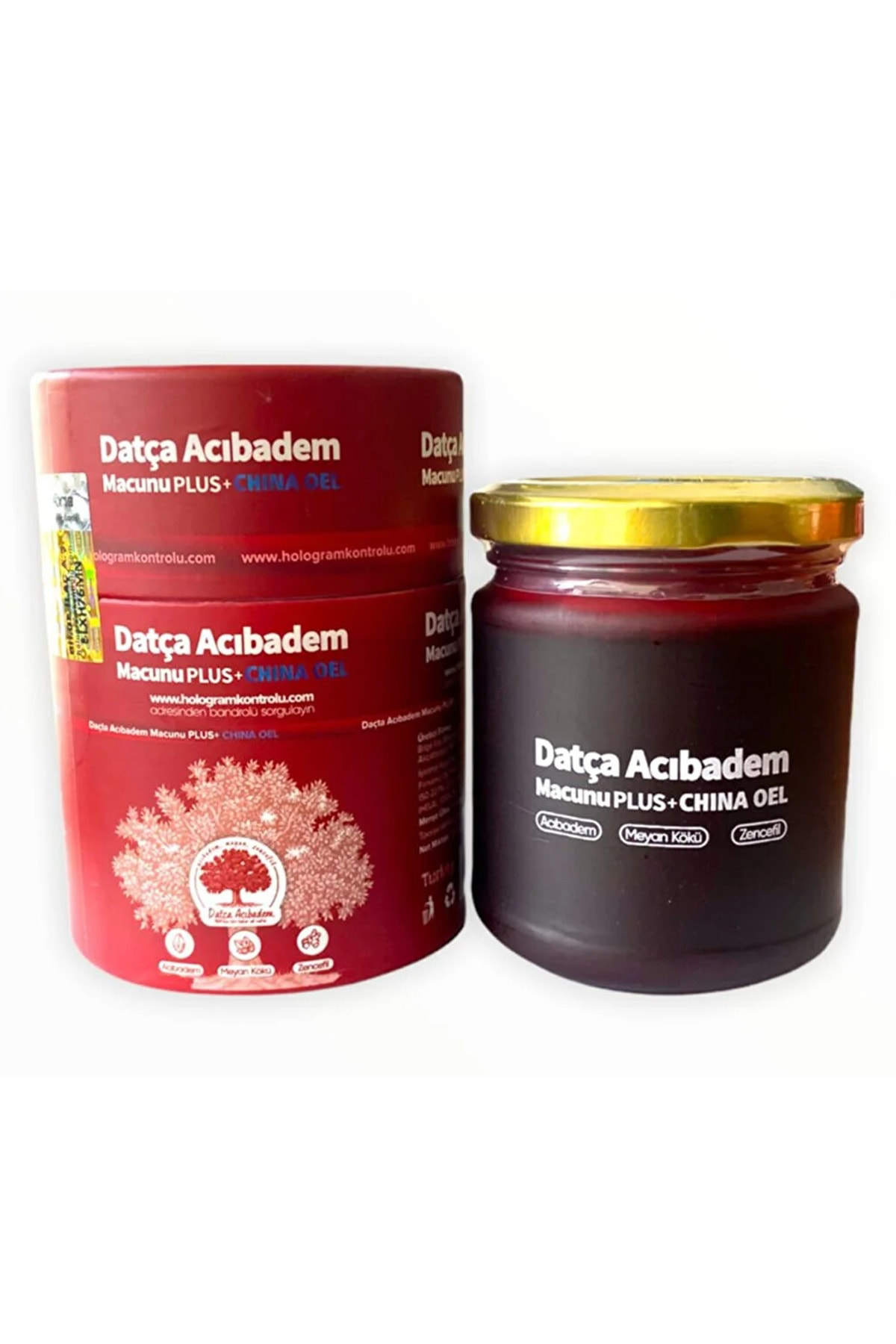 Macun-İ Nefesim Datça Acıbadem Macunu, Plus China Oel, 240 Gram, Datça Macunu Plu