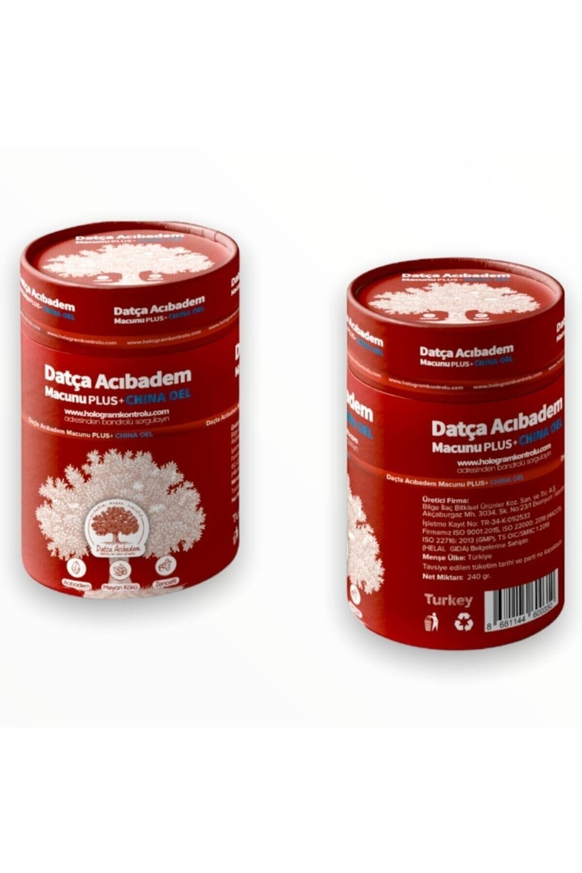 Macun-İ Nefesim Datça Acıbadem Macunu, Plus China Oel, 240 Gram, Datça Macunu Plu