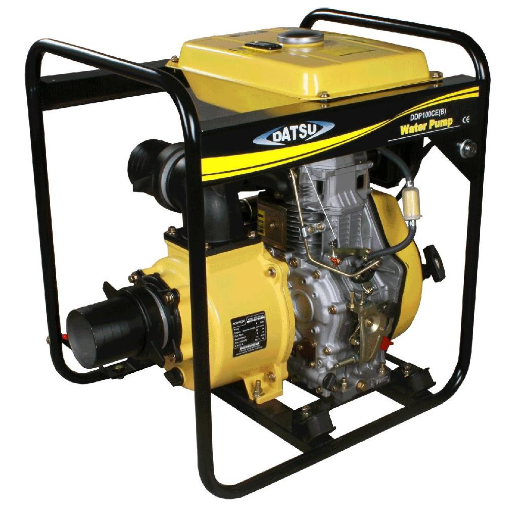 Datsu  Ddp 100 Ce Dizel Marşli Su Motoru Büyük Depo 4''