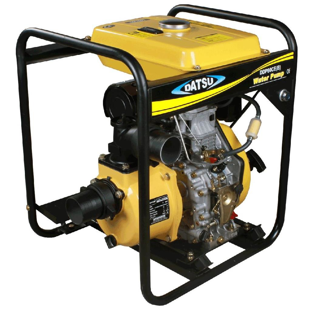 Datsu DDP 80 CE Dizel Su Motoru Marşlı Büyük Depo 3''