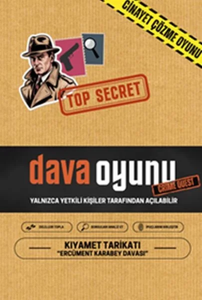 Dava Oyunu - Kıyamet Tarikatı Ercüment Karabey Davası Fiyatı, Yorumları ve Özellikleri