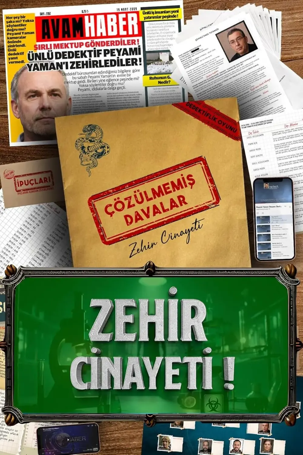 Davalar Dedektiflik Suç Çözümleme Oyunu Peyami Yaman Dosyası - Gi