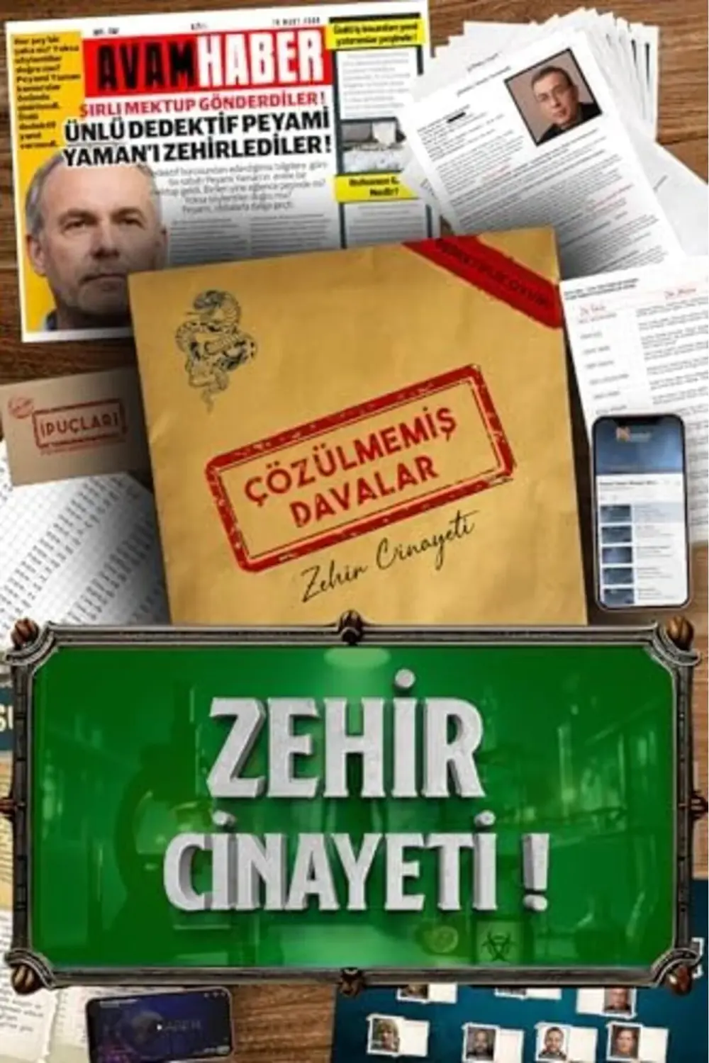 Davalar Dedektiflik Suç Çözümleme Oyunu Peyami Yaman Dosyası - Gi