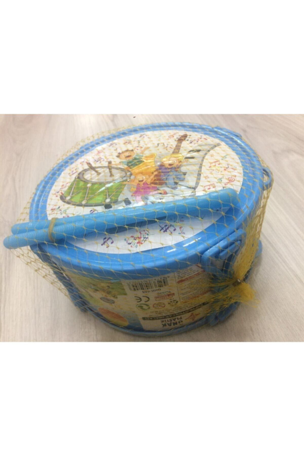 Ünak Plastik Davul 2 Tokmakli Mavi Renk