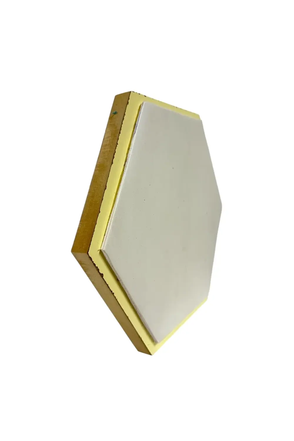 Davul Pedi 26 cm (Bateri Çalışma Pedi) Pad Profesyonel Krem Rengi