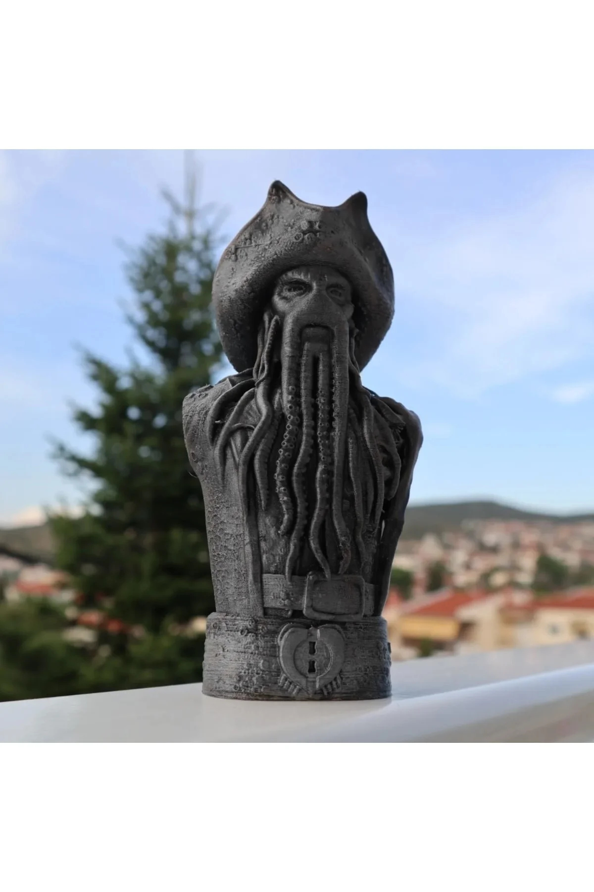 Davy Jones Uçan Hollandalı Karayip Korsanları Büst