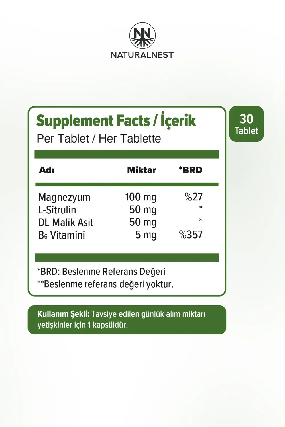 Day & Night Magnezyum Gece ve Gündüz 30+30 Tablet
