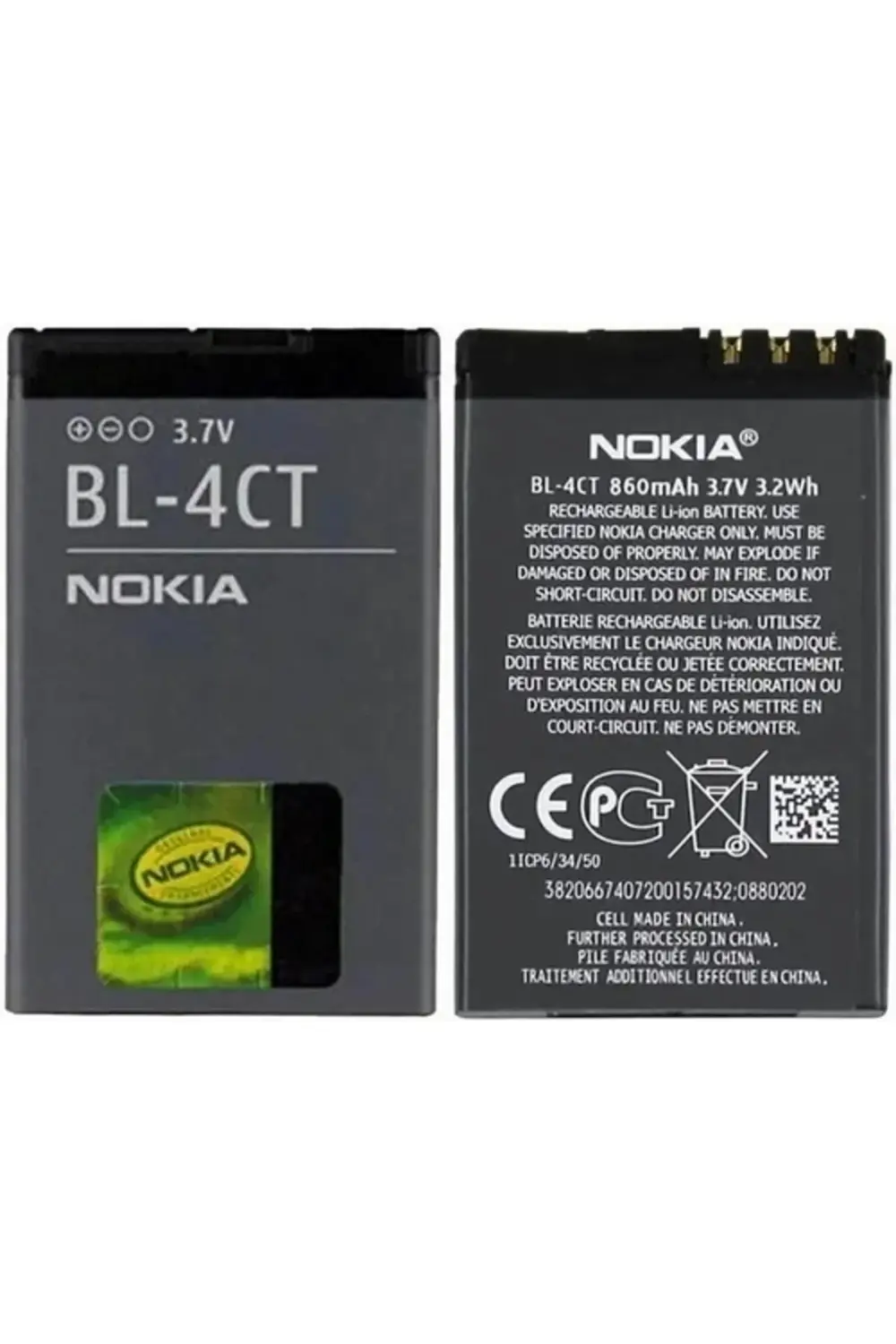 Day Nokia 6600 Fold Bl-4ct 860 Mah Bl 4ct Bl4ct Garantili Batarya Day Nokia 6600 Fold Bl-4ct 860 Mah Bl 4ct Bl4ct Garantili Batarya