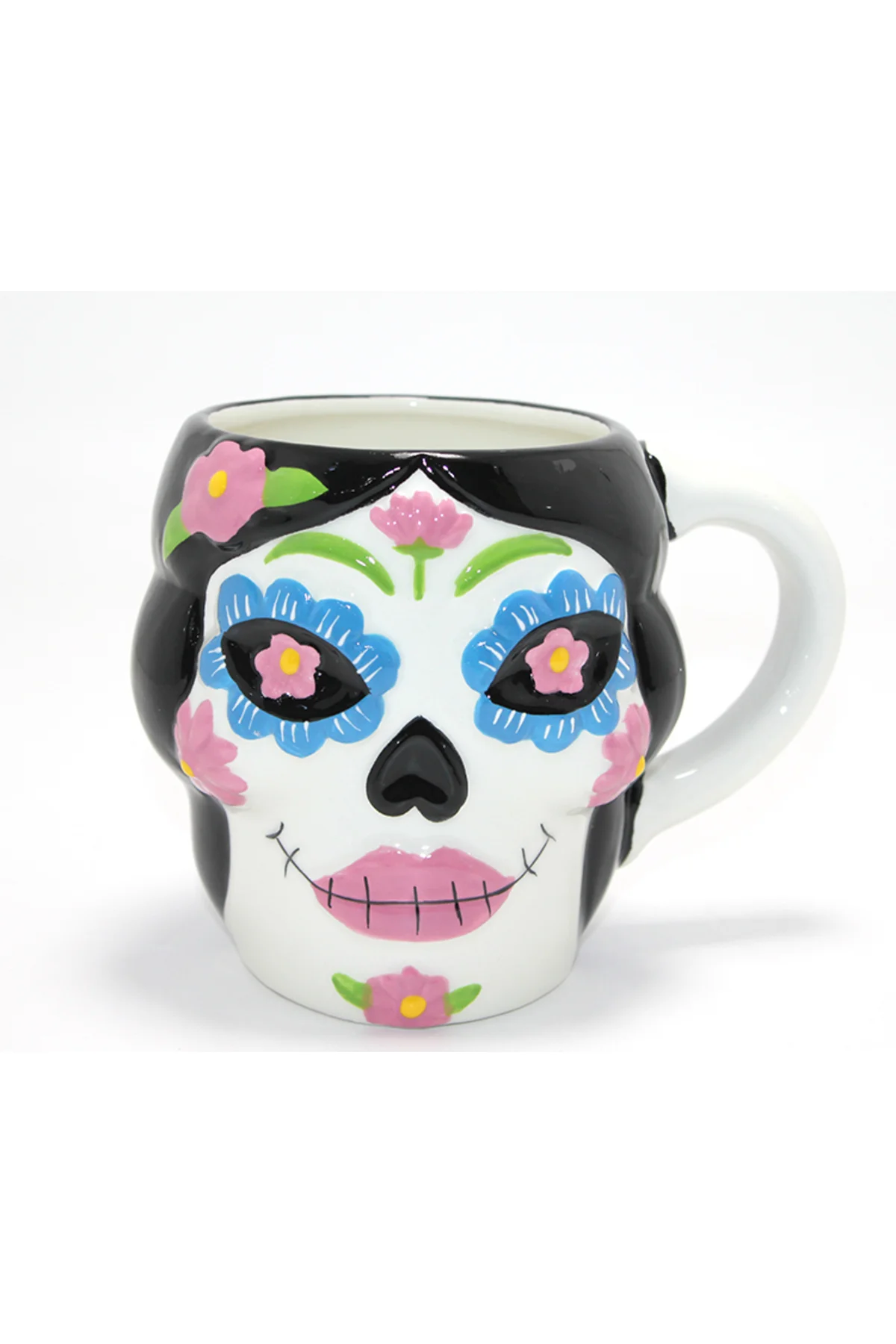 Day Of The Dead Şeker Kurukafa Tasarımlı Seramik Kupa Bardak