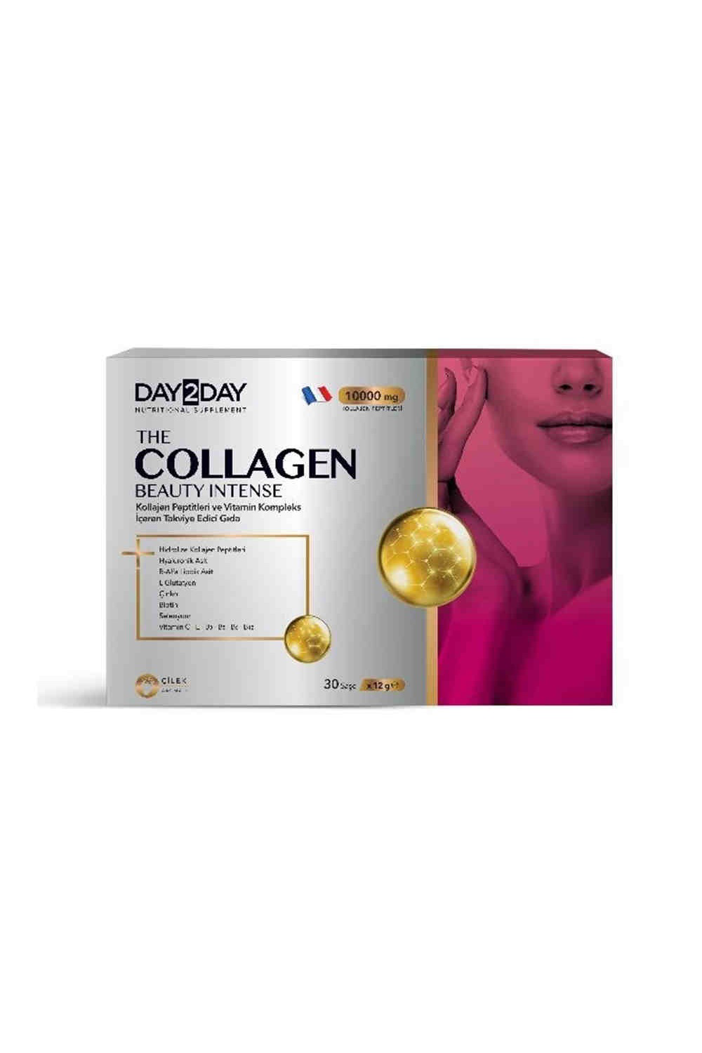 Day2Day The Collagen Beauty Intense Çilek Aromalı 30 Saşe