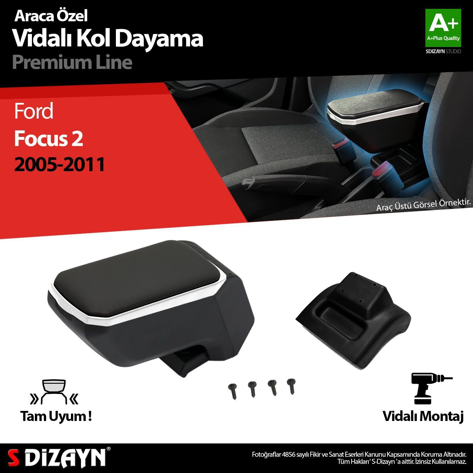 Drs Tuning Dayama Kolçak Abs Vidali Gri 2005-2011 A+Kalite Parça