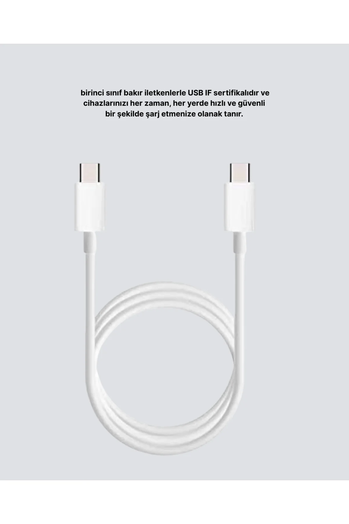 Dayanıklı Dış Kaplamalı 30W 5.0A Type-C Hızlı Şarj ve Data Kablos