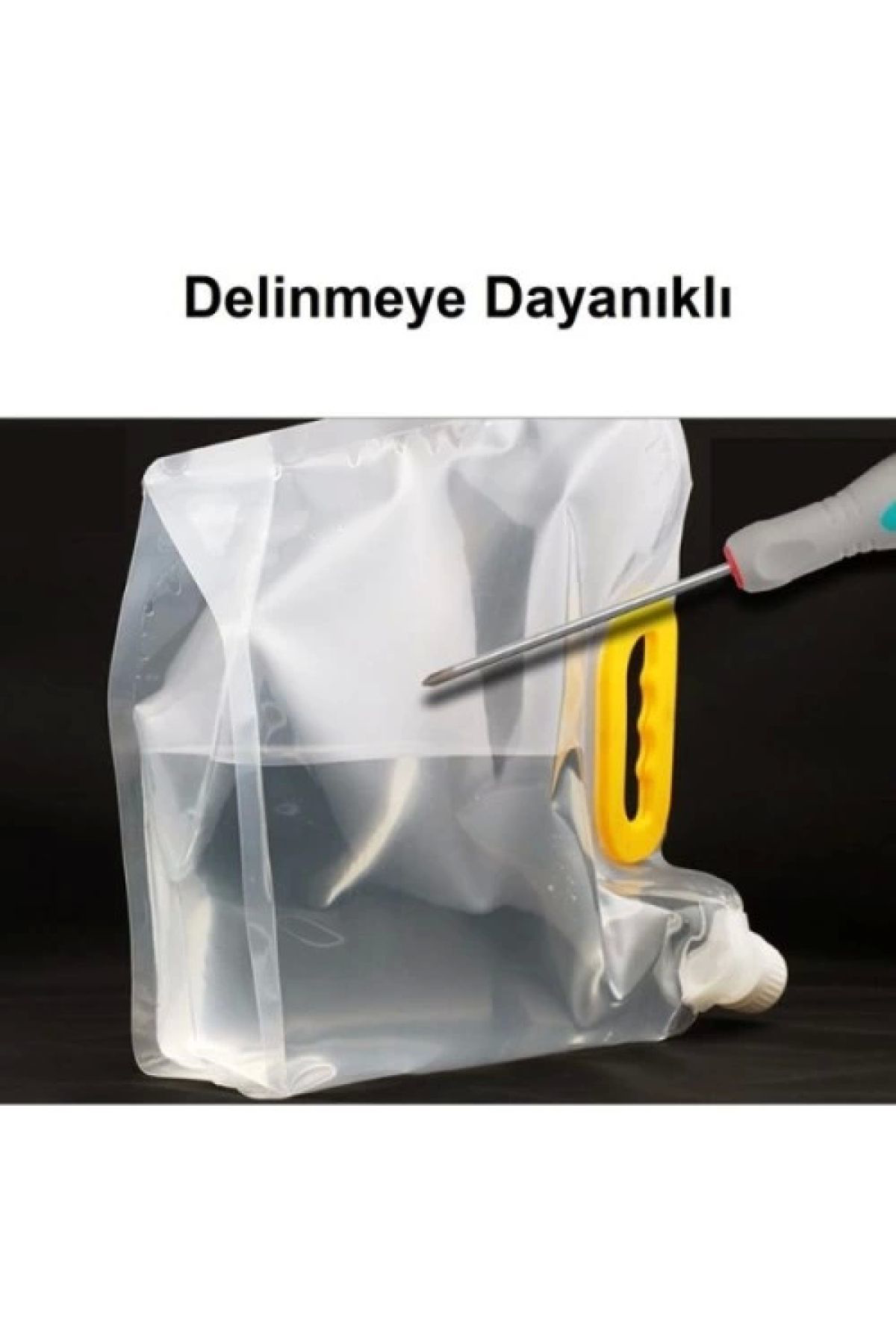 Jet Garaj Dayanikli Plastik İçecek Çantasi 1 Litre
