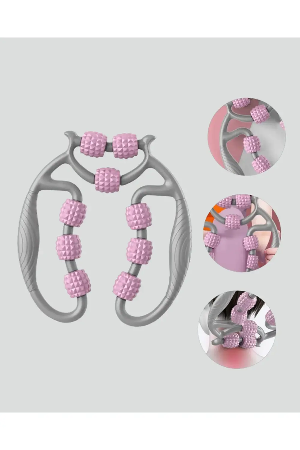 Dayanıklı Plastik Kas Masaj Rulosu Selülit Karşıtı