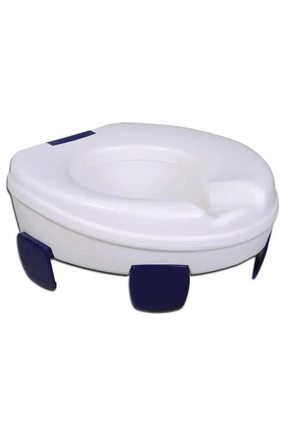 Dayanıklı Sağlam Kapaksız Tuvalet Yükseltici Oval Yapıda Klozetle