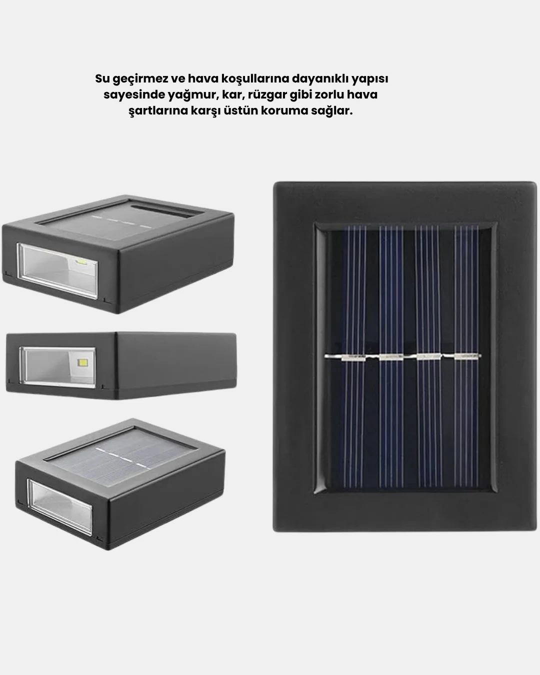Dayanıklı Solar Aplik Hava Koşullarına Dayanıklı Dış Mekan Işığı