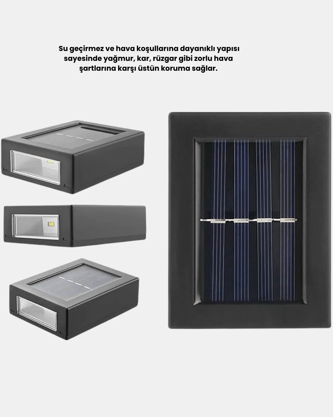 Dayanıklı Solar Aplik Hava Koşullarına Dayanıklı Dış Mekan Işığı