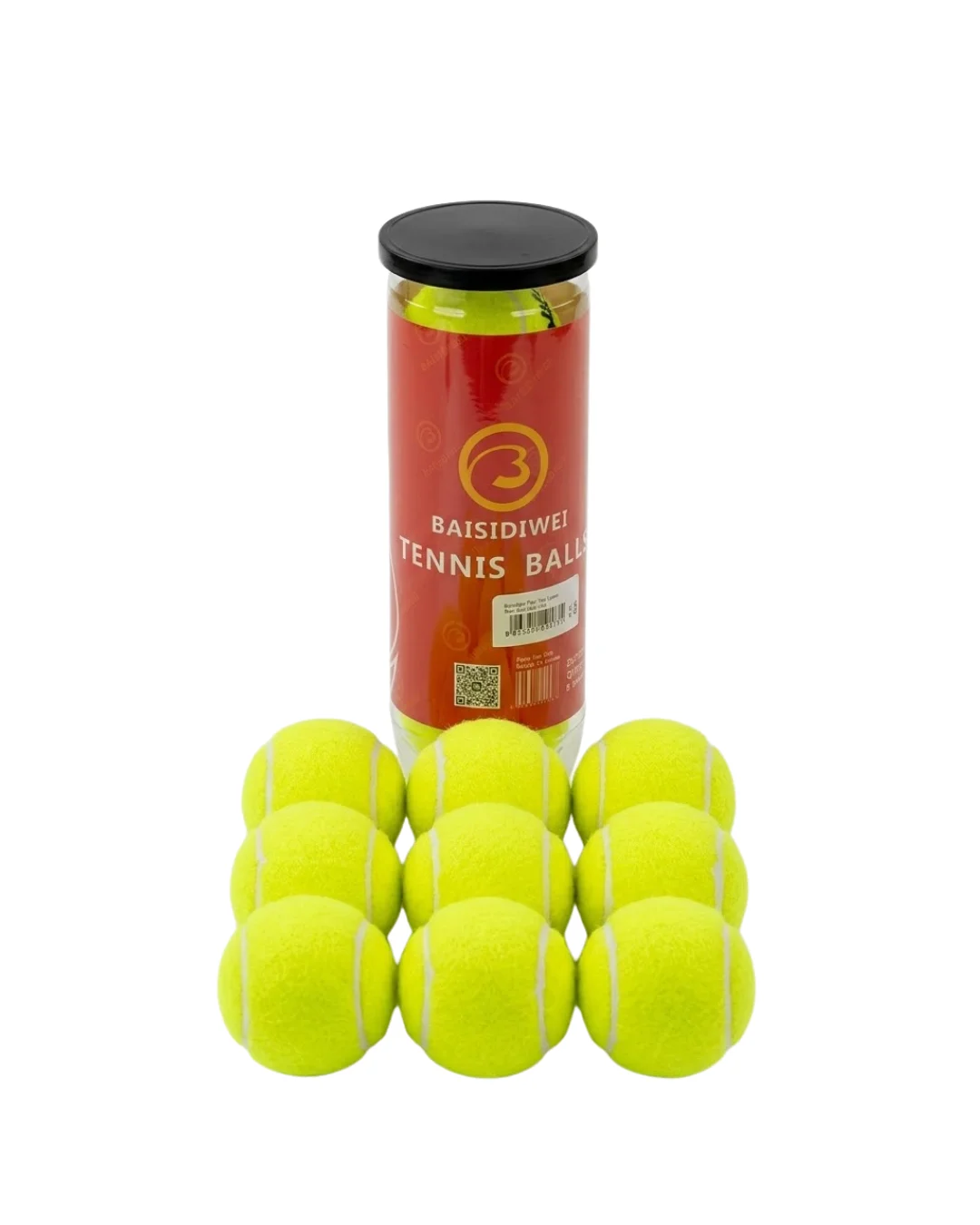 Dayanıklı Tenis Topu 9’lu Set Yüksek Performans ve Dengeli Zıplama