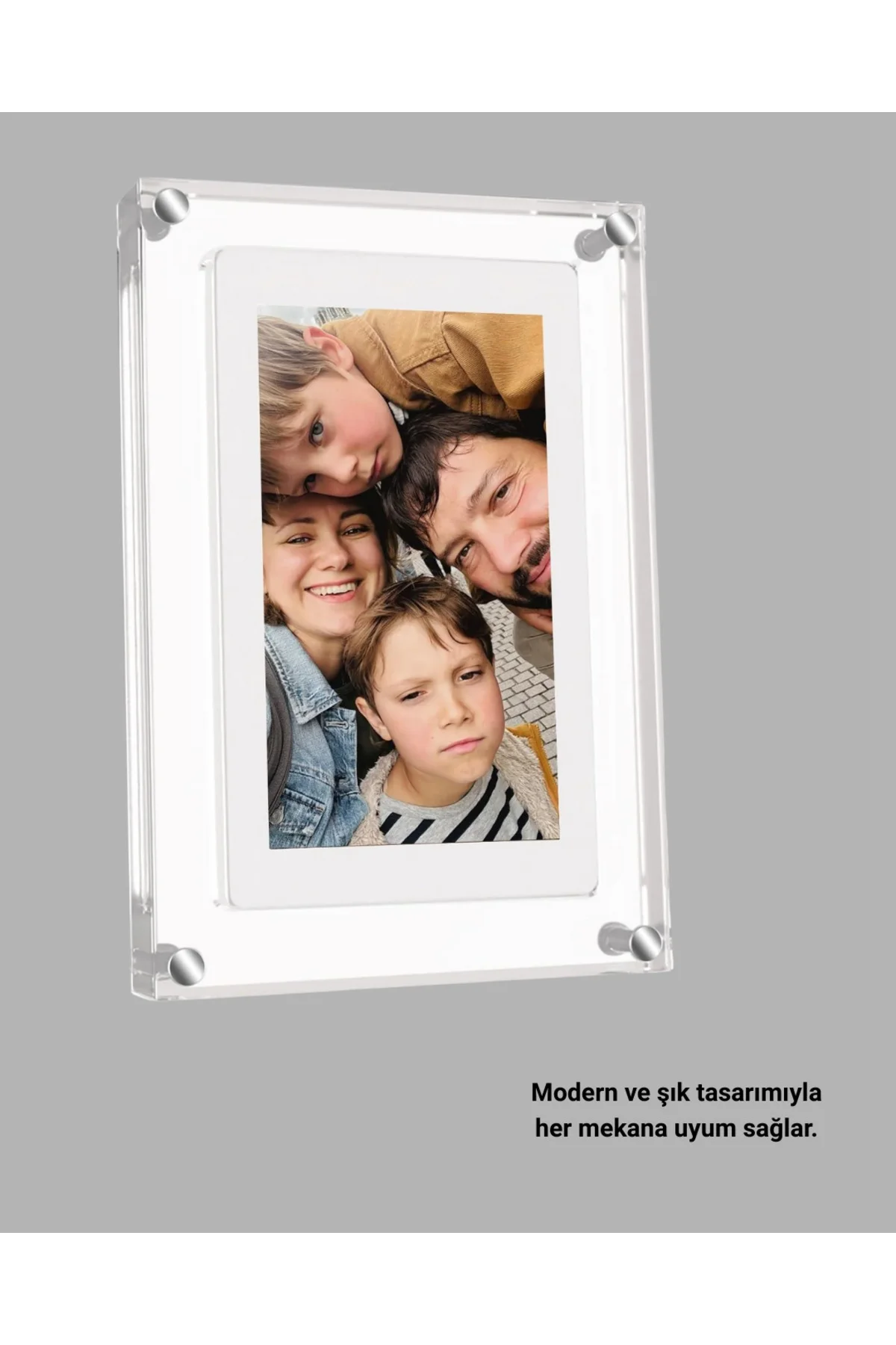 Dayanıklı ve Hafif Tasarım – 7 İnç Dijital Fotoğraf Çerçevesi Ev Dayanıklı ve Hafif Tasarım – 7 İnç Dijital Fotoğraf Çerçevesi Ev