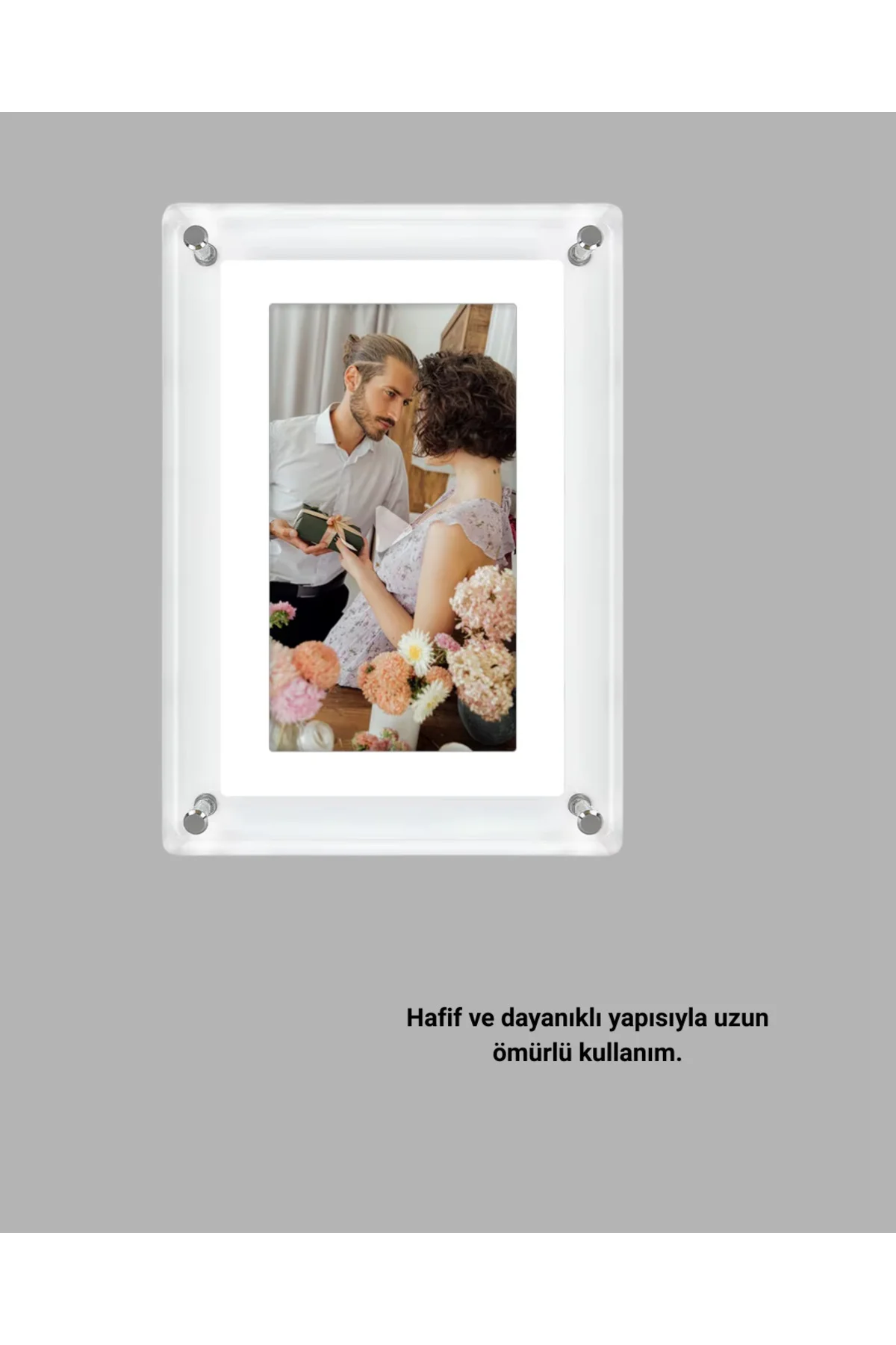 Dayanıklı ve Hafif Tasarım – 7 İnç Dijital Fotoğraf Çerçevesi Ev Dayanıklı ve Hafif Tasarım – 7 İnç Dijital Fotoğraf Çerçevesi Ev