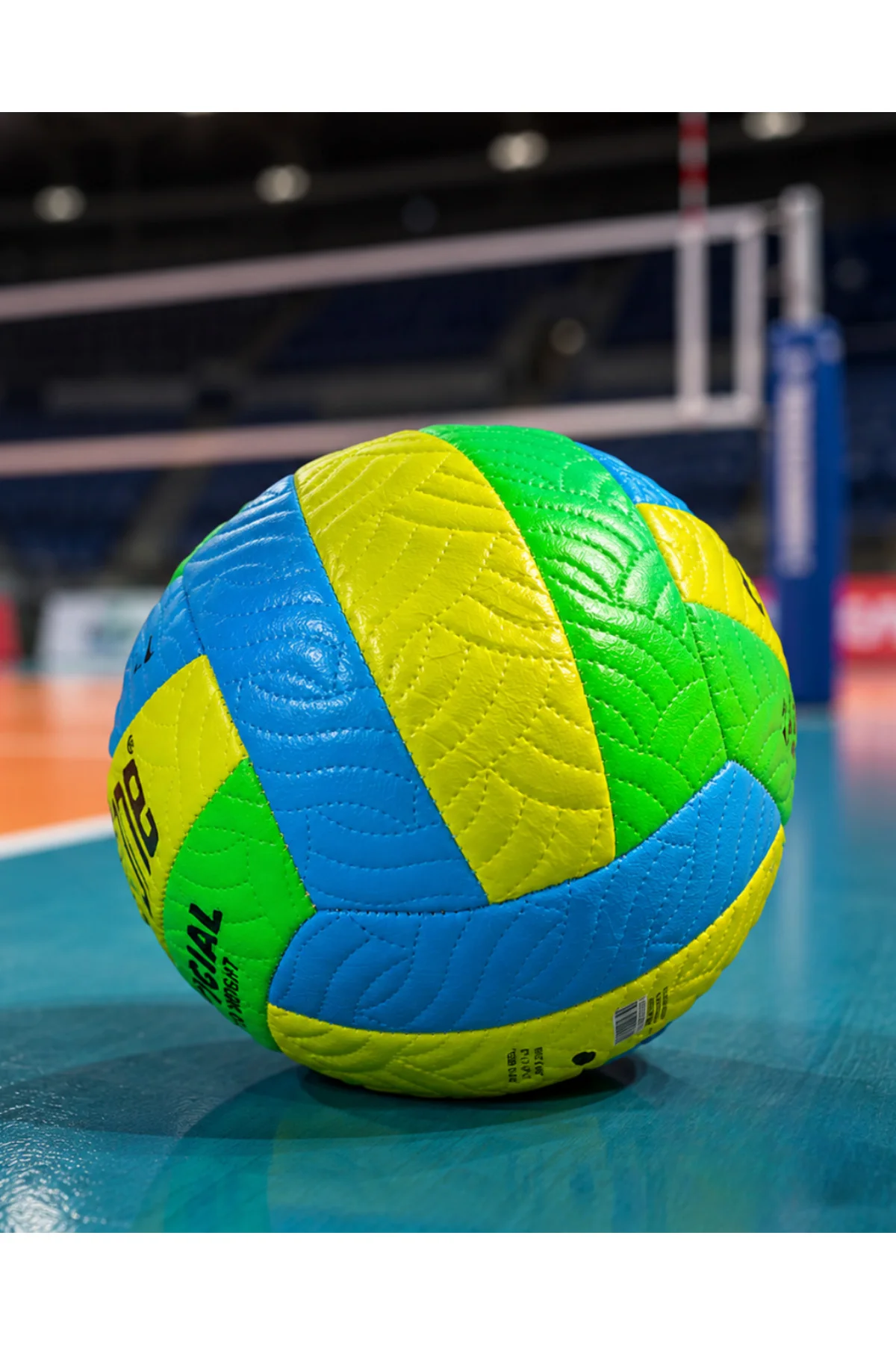 Dayanıklı Voleybol Topu Yumuşak Dokulu Dengeli Sekme Yapısı