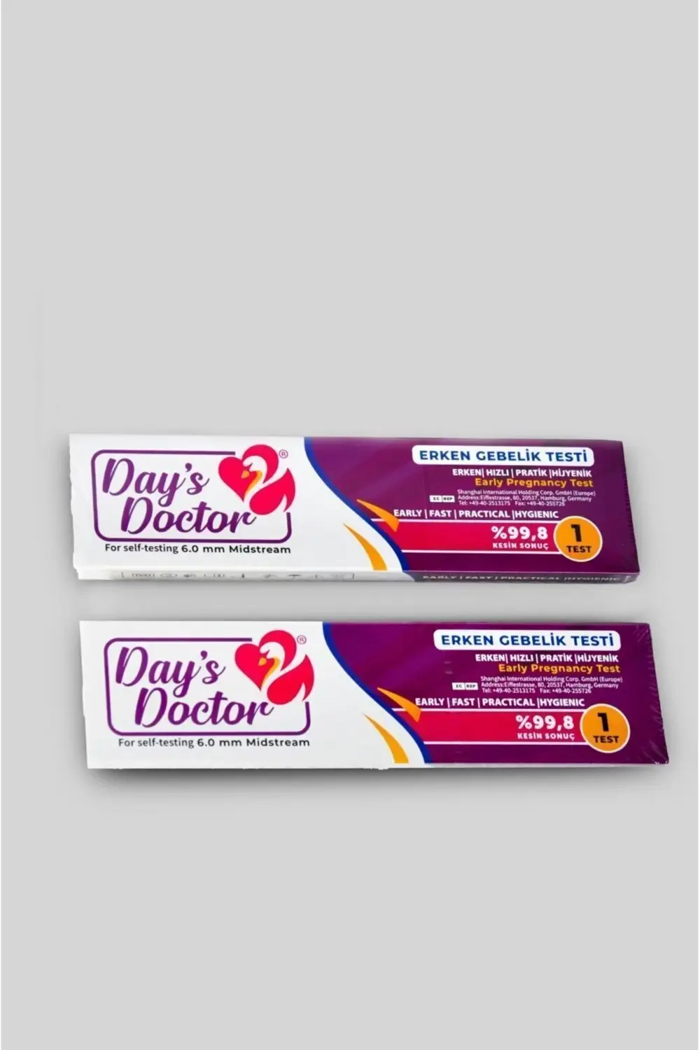 Day's Doctor Early Erken Gebelik Testi %99.8 Kesin Sonuç X2