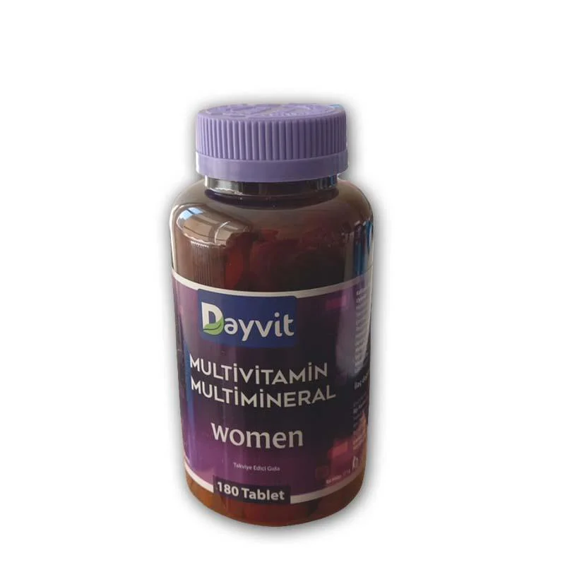 Dayvit Multivitamin Women 180 Tablet Dayvit Multivitamin Women 180 Tablet Fiyatı, Yorumları ve Özellikleri