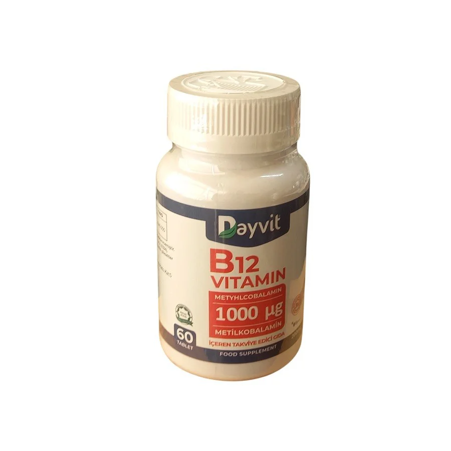 Dayvit Vitamin B12 1000MCG 60 Tablet Dayvit Vitamin B12 1000MCG 60 Tablet