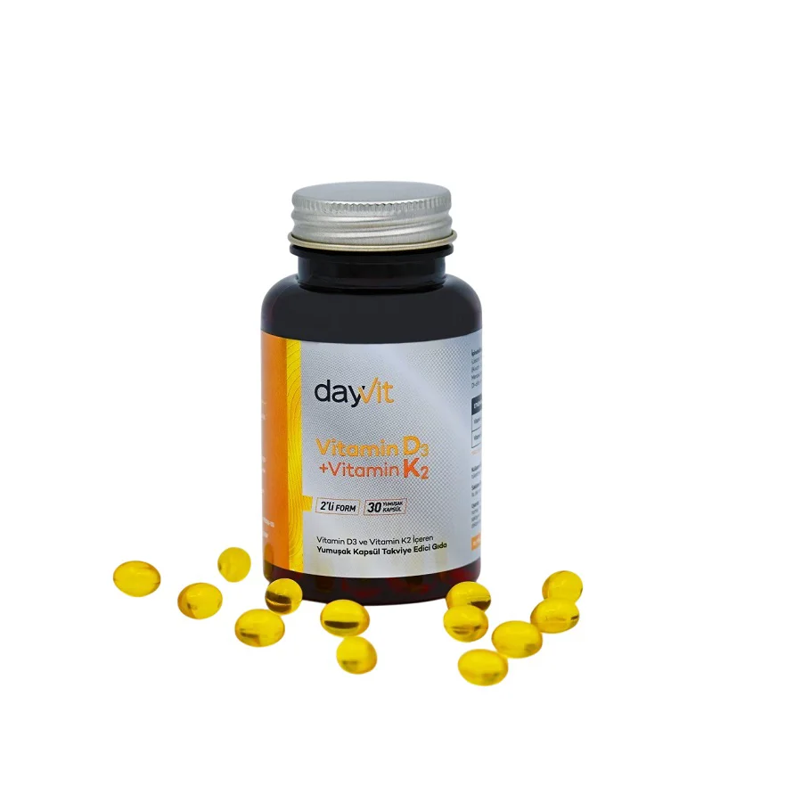 Dayvit Vitamin D3K2 30 Kapsül Fiyatı, Yorumları ve Özellikleri