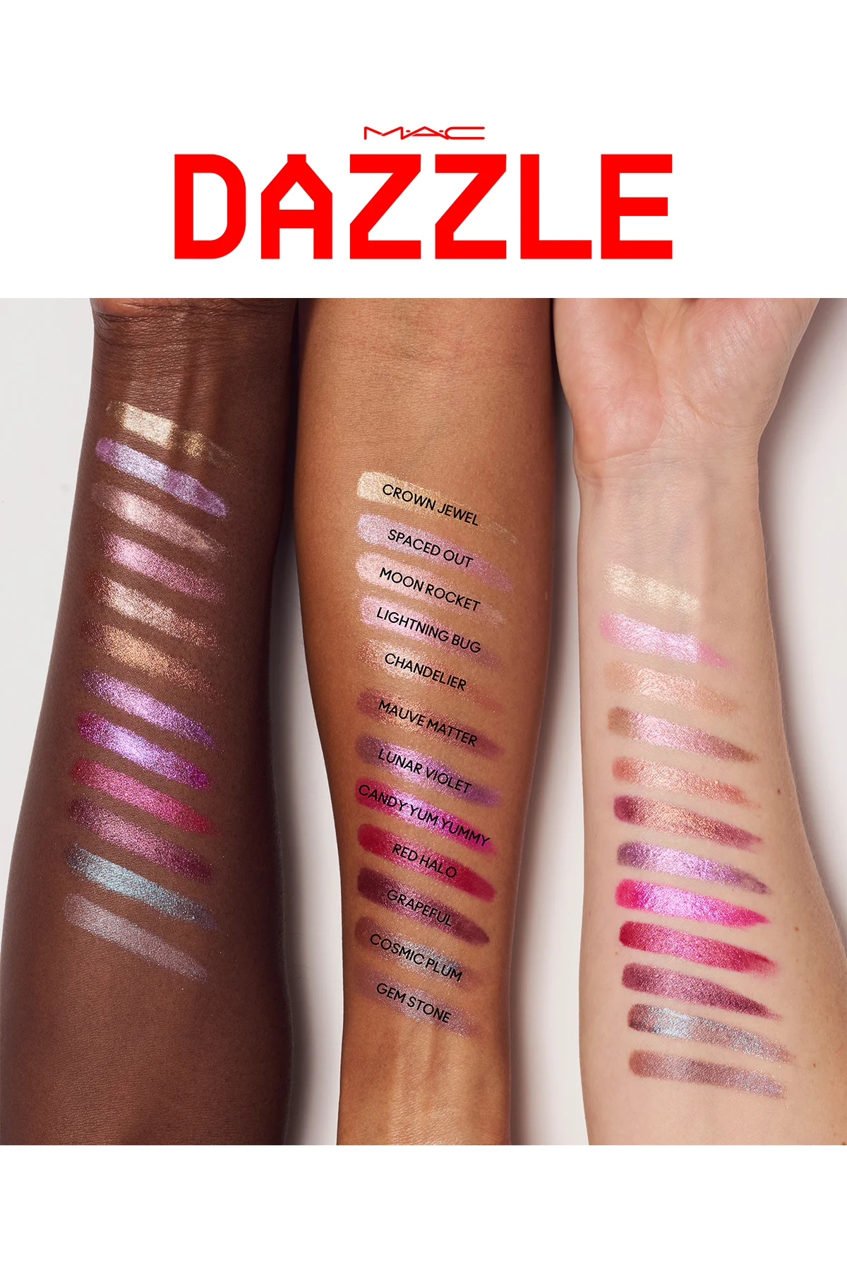 Dazzlelip Crayon Işıltılı Dudak Kalemi - Cosmic Plum