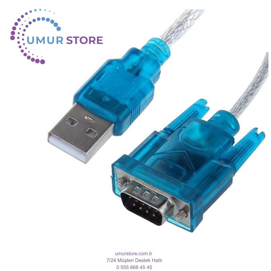 Herz Db9 Bilgisayar Veri Kablosu Db9 9 Pimli Vga Dişi Kablo Usb - R232