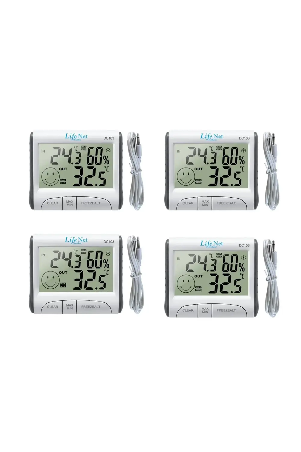 Dc-103 Mini İç Mekan Dijital Isı ve Nem Ölçer Dış sıcaklık Termom