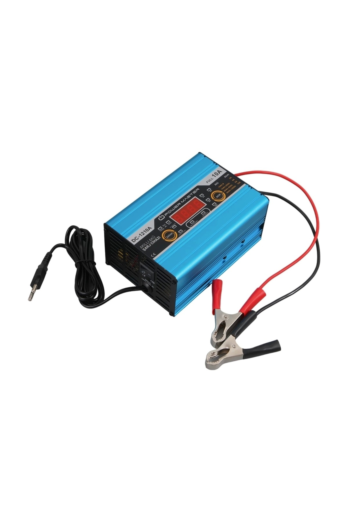 Dc-1210a 12-24 Volt Max 10 Amper Digital Ekranlı Akıllı Akü Şarj Cihazı