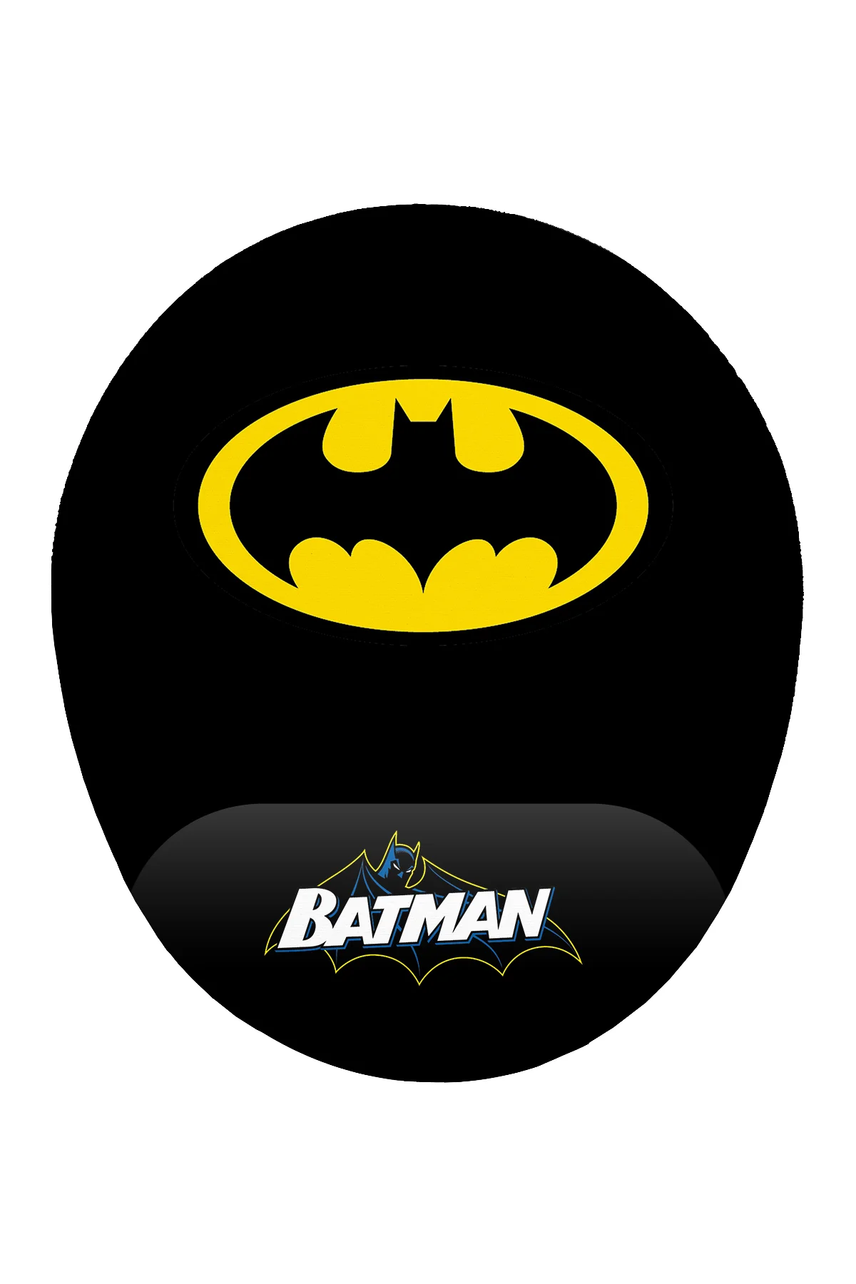 DC Batman Logolu Bilek Destekli Mouse Pad Ergonomik Kaymaz Taban 