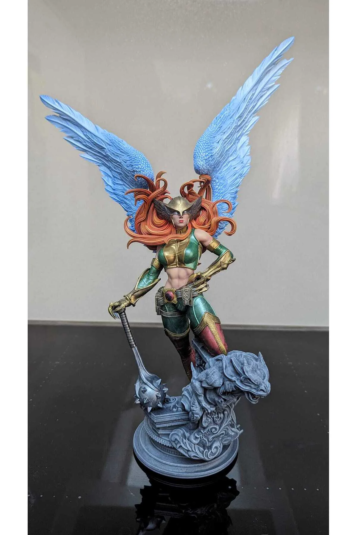 DC Comics Hawkgirl Figür Şahin Kız Obje 25CM Büyük Boy