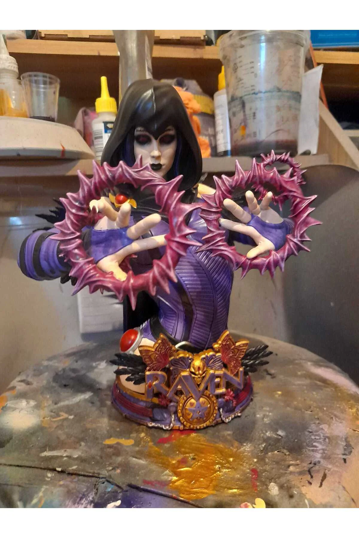 DC Comics Raven Büst Teen Titans Raven Büst 15CM