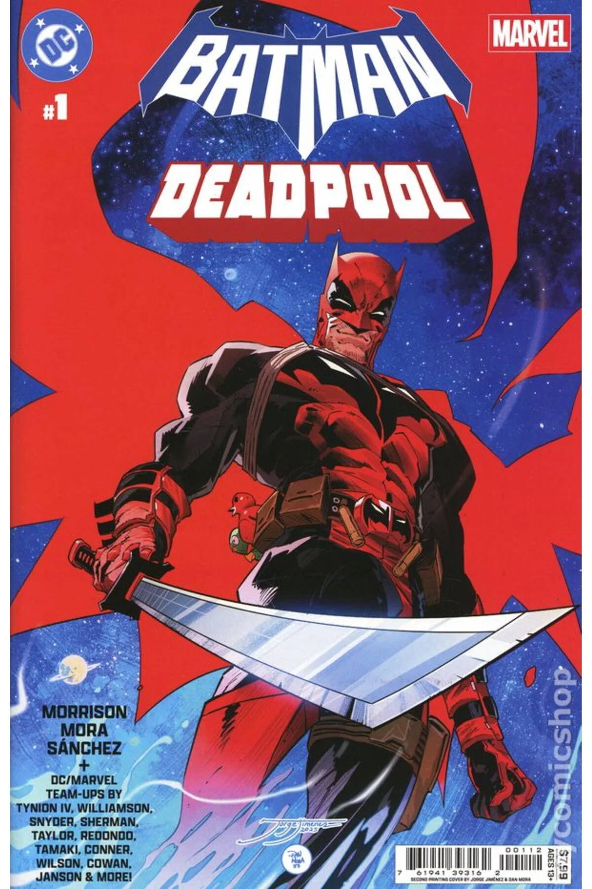 DC Marvel Batman Deadpool #1V (ingilizce)