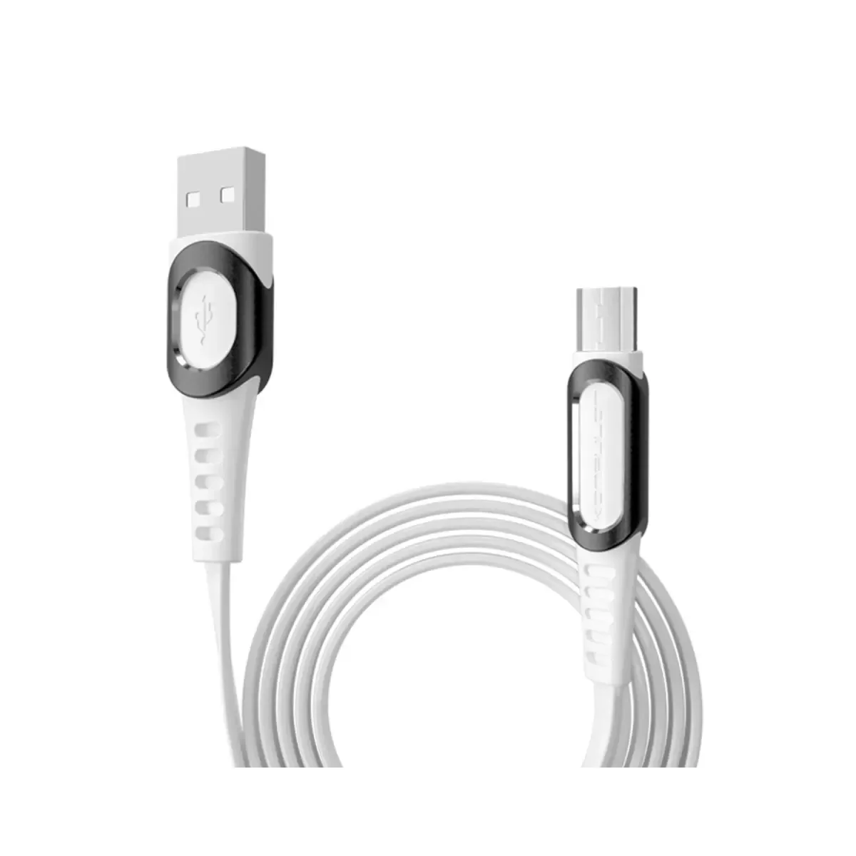 DC01 Süper Hızlı Micro USB Şarj Kablosu 1M 2.4A - Beyaz