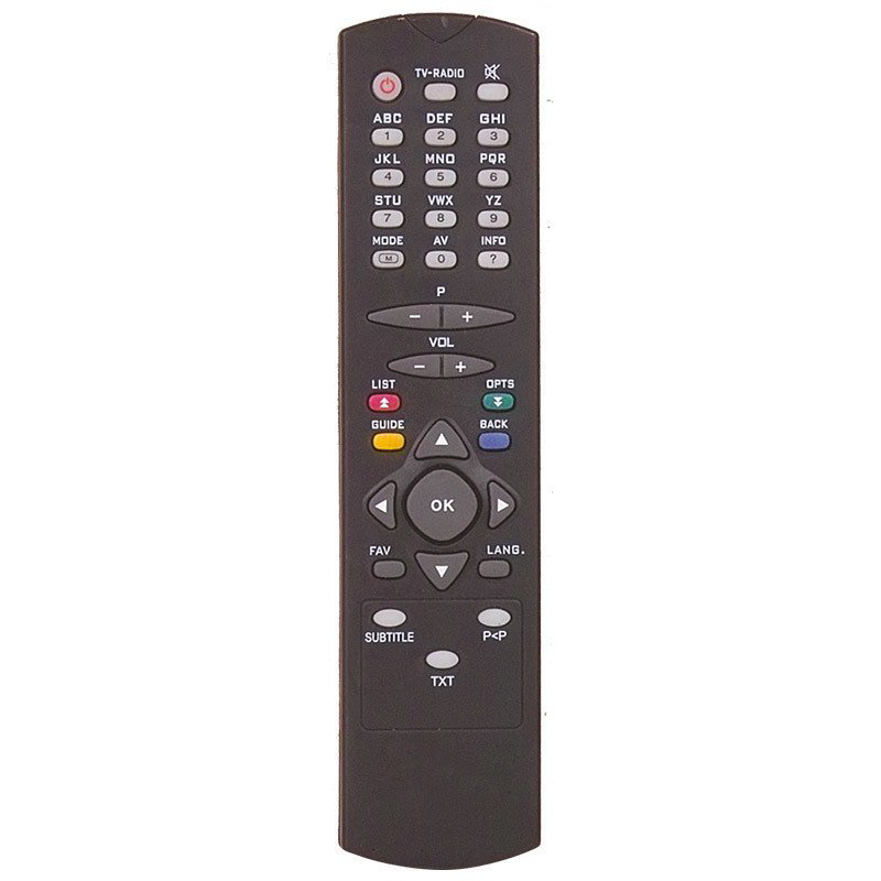 DCR-9001-9002 Uydu Alıcı Kumandası Siyah